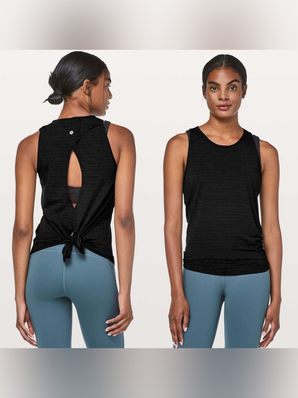 Lululemon Open Up Tank In Black Size 2 NWT